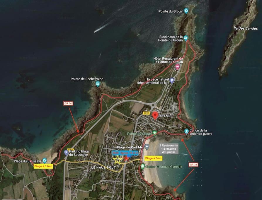 Cancoon - Location Appartement De Vacances كُنْكال المظهر الخارجي الصورة